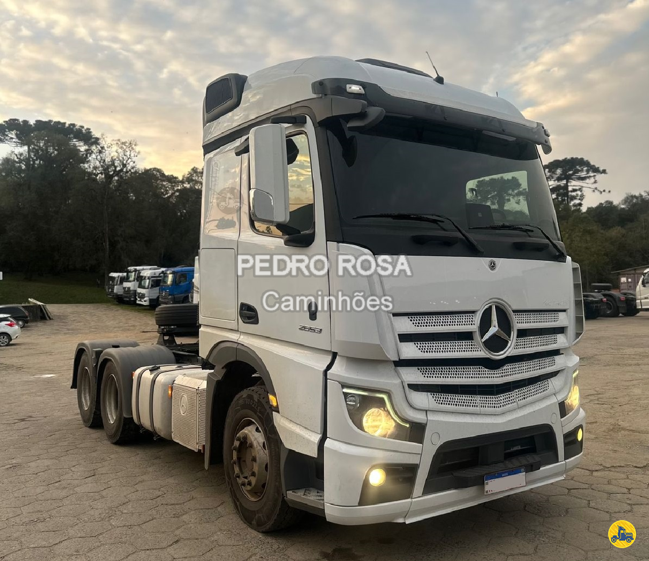 CAMINHAO MERCEDES-BENZ MB 2653 Cavalo Mecânico Truck 6x4 Pedro Rosa Caminhões ITAJAI SANTA CATARINA SC